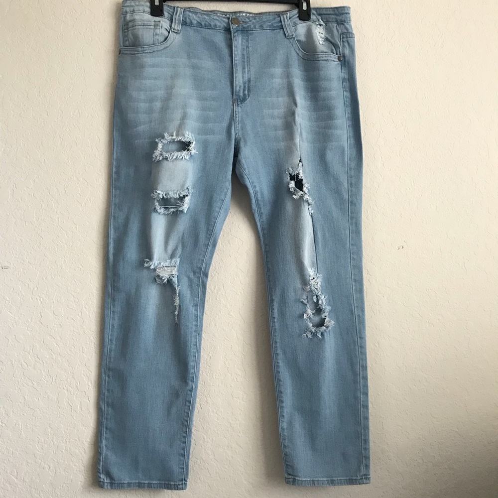 Vip perfect Bf Jean|Distressed Bf Jean